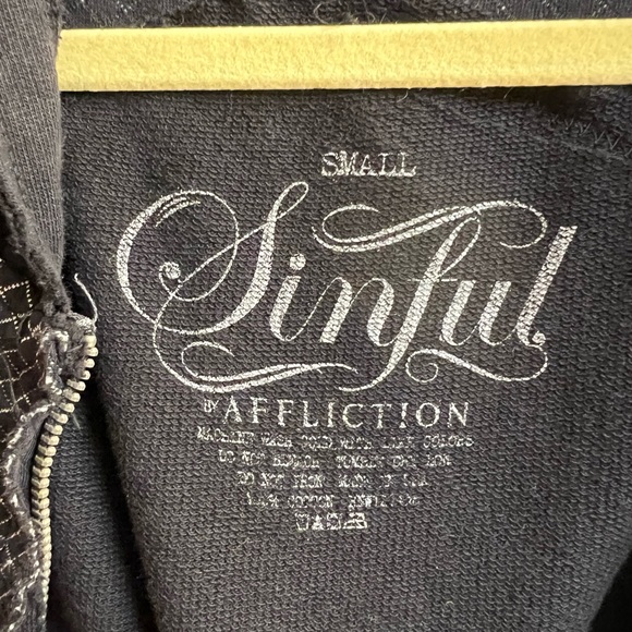 Women’s sinful affliction jacket - Picture 3 of 3